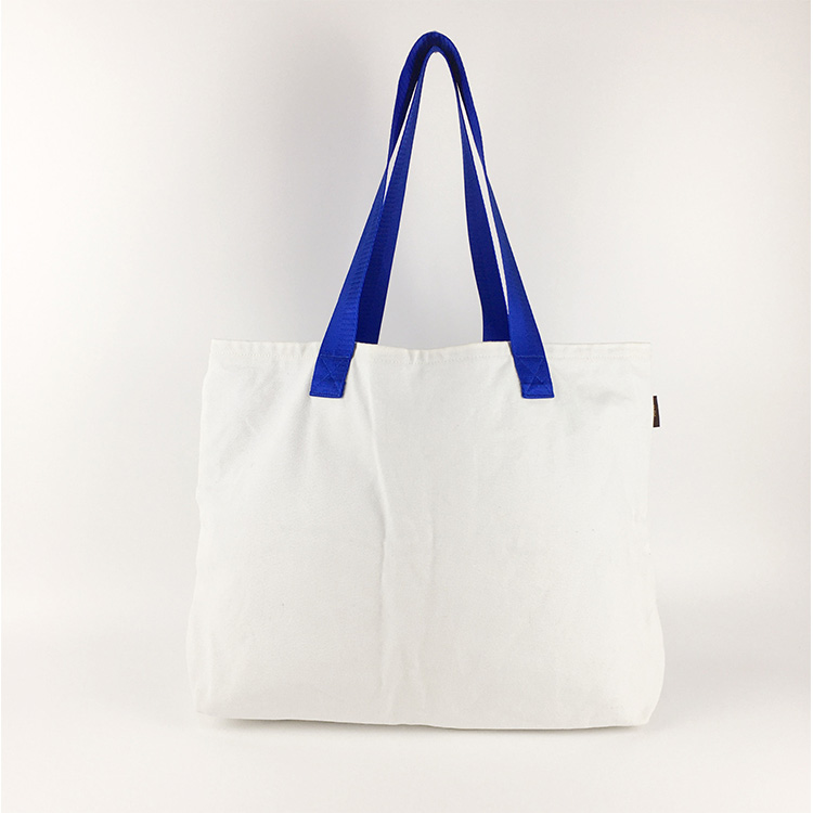 Blank Large Size Supermarket Storage Plain Cotton Canvas Eco Friendly Tote Bag Customized