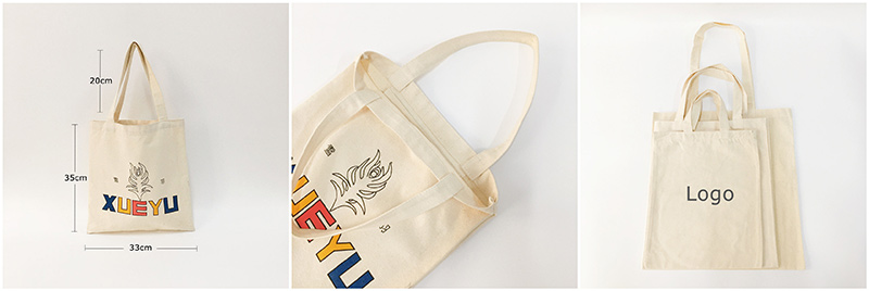 plain cotton canvas bag blank custom print promotional cloth shopper11